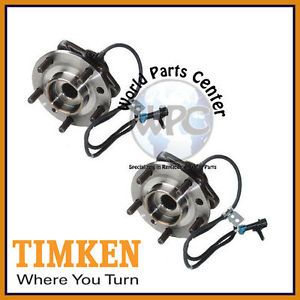 TIMKEN 2 Front Wheel Bearing Hub Assembly Fits Chevy GMC Isuzu Olds Pair Set Two