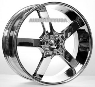 22" inch AC55 Wheels and Tires Rims for 300C Charger Magnum Challenger