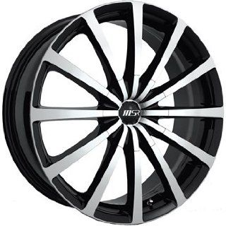 MSR 42 20 Black Wheel / Rim 4x100 & 4x4.5 with a 40mm Offset and a 72.64 Hub Bore. Partnumber 4222701: Automotive