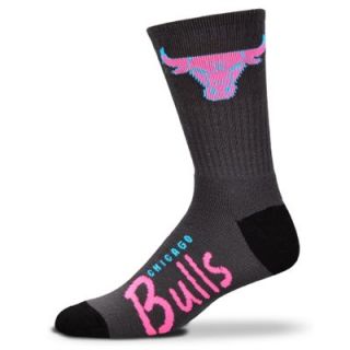 Chicago Bulls Deuce Neon Crew Socks