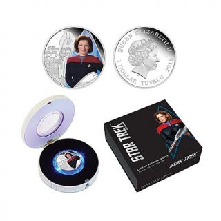 2015 Limited Edition of 5,000 Captain Janeway Colorized Proof Silver Dollar Coi   7901492