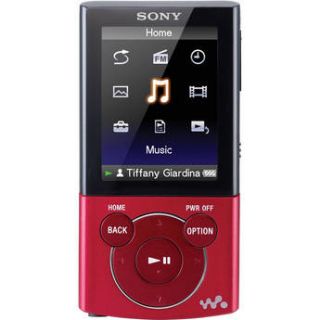 Sony NWZ E345 16GB E Series Walkman Video MP3 Player NWZ E345RED