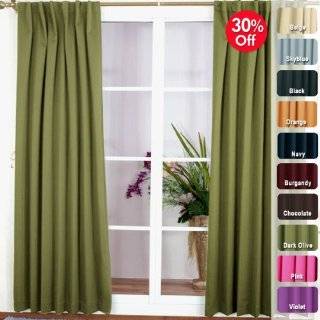 Solid Thermal Insulated Blackout Curtain 84L  1 Set BLACK  