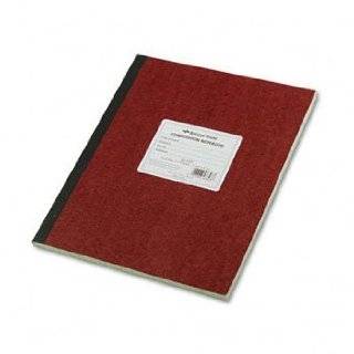 National Brand Computation Notebook, 4 X 4 Quad, Brown, Green Paper 