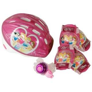   Princess Micro Bicycle Helmet and Protective Pad Value Pack (Toddler