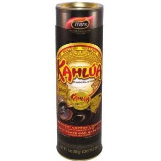 Kahlua flavored non alcoholic chocolates in a tube  