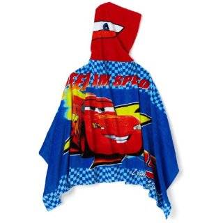 Cars Poncho Style Hooded Towel