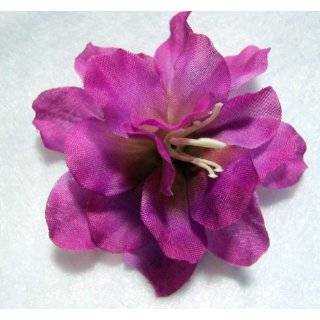  NEW Purple Vanda Orchid Hair Flower Clip, Limited. Beauty