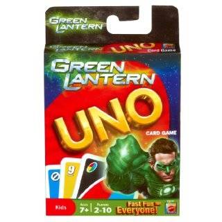 Mattel Green Lantern UNO Card Game