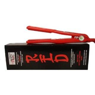   Red Nano Ceramic Tourmaline Flat Iron / Hair Straightener Dual