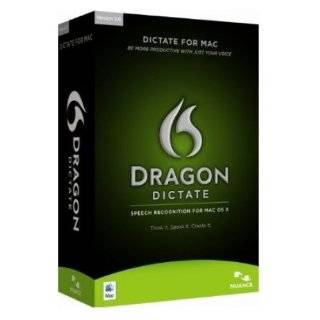 Nuance Dragon Dictate Speech Recognition for MAC OS X