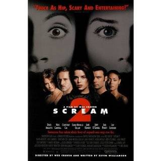 Scream 2 Poster 27x40 Courteney Cox Arquette Neve Campbell Jerry O 