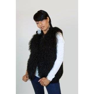  25 Mongolian Lamb Full Skin Fur Vest Made in USA 