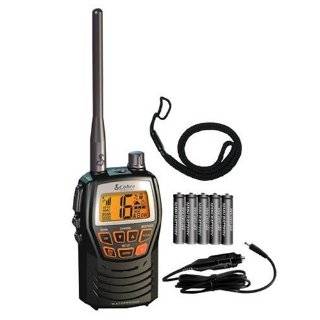 Cobra MR HH125 Compact Waterproof Marine Handheld VHF Radio with 1 or 