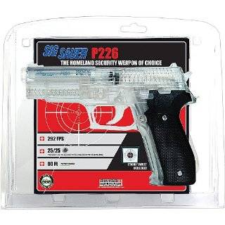 Sig Sauer P226 Airsoft Spring Psitol W BAX Target Clear Version 