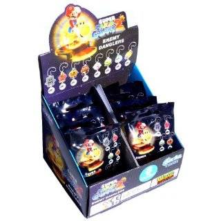  Super Mario Galaxy 2 Charm Set of 8 Enemy Danglers with 