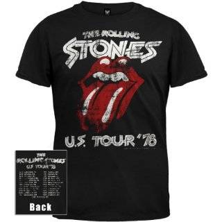  Rolling Stones   US Tour 78 T Shirt Clothing